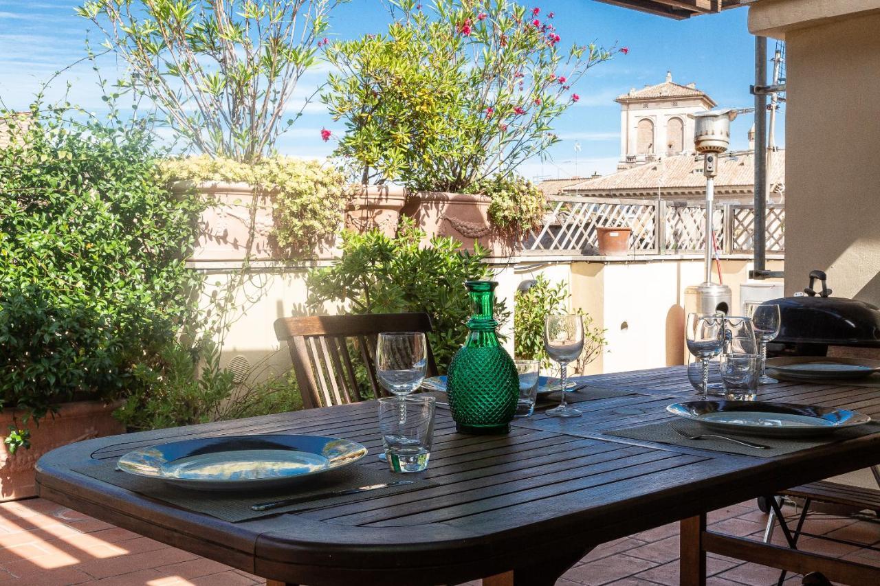 Amazing New Penthouse With Terrace Jewish Ghetto Apartment Rome Bagian luar foto