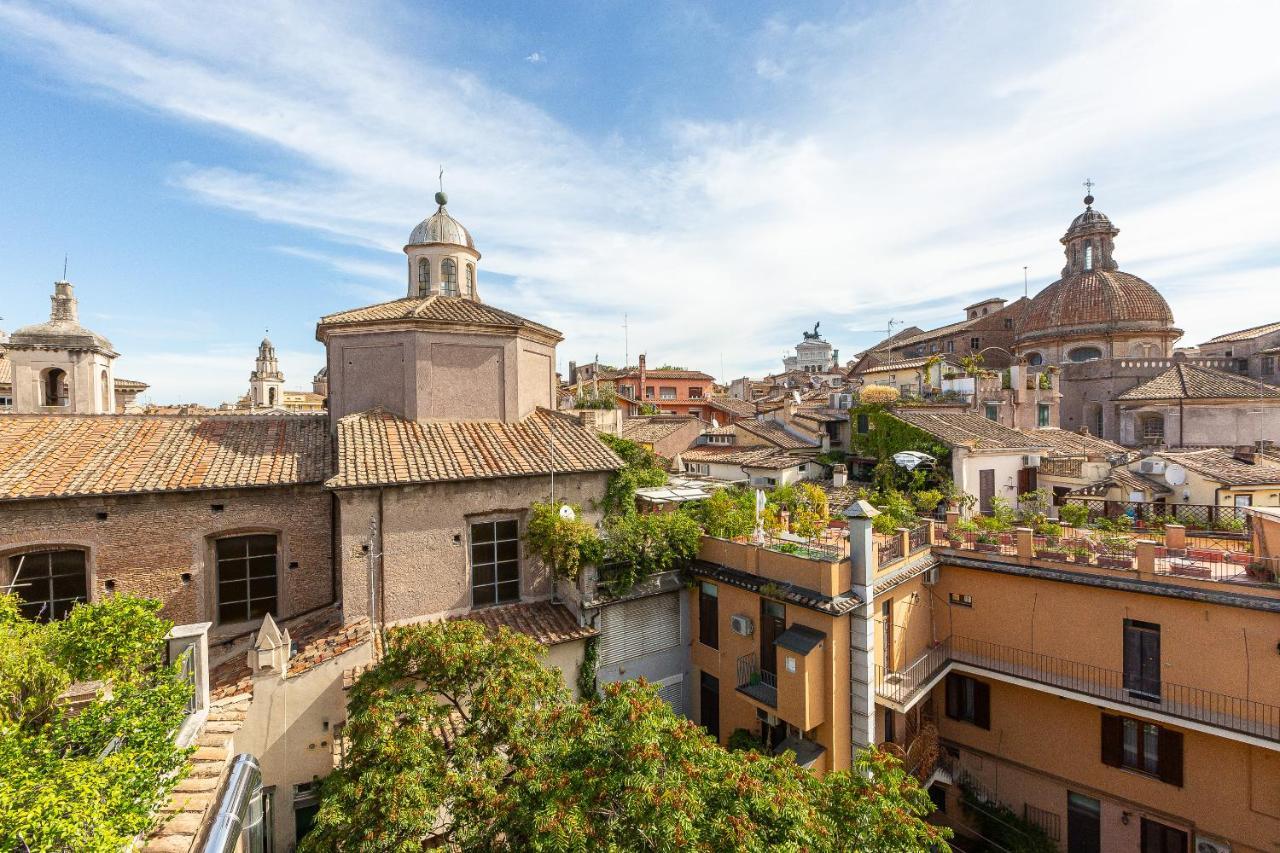 Amazing New Penthouse With Terrace Jewish Ghetto Apartment Rome Bagian luar foto
